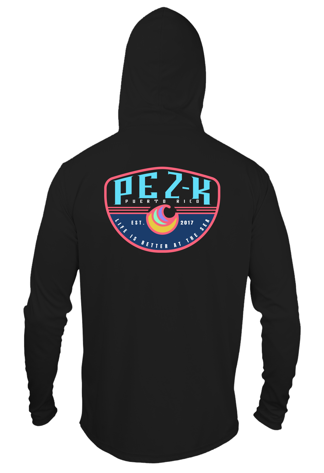 PEZ-K HOODIE MEN RASH GUARD CARIBBEAN WAVE 2024