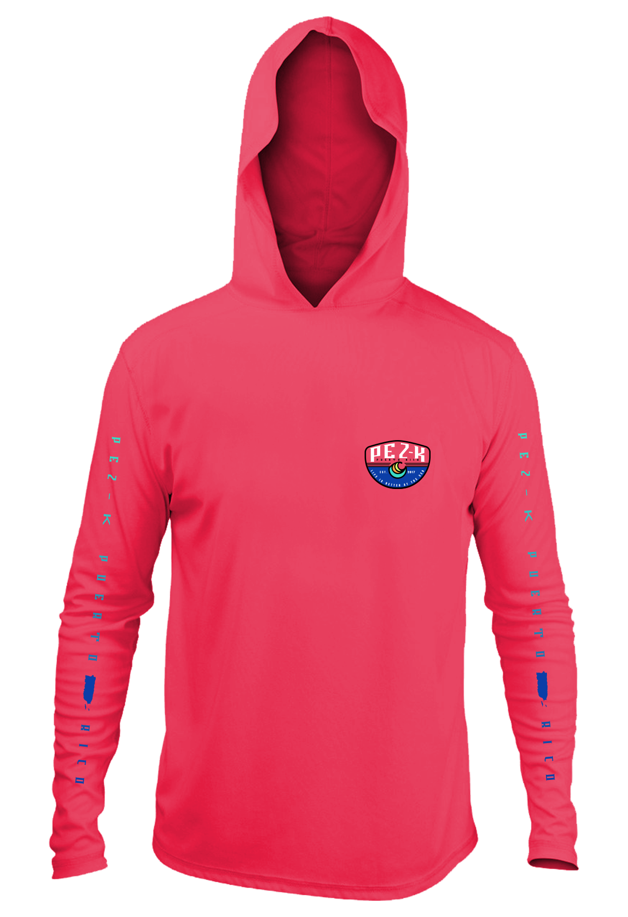 PEZ-K HOODIE MEN RASH GUARD CARIBBEAN WAVE 2024