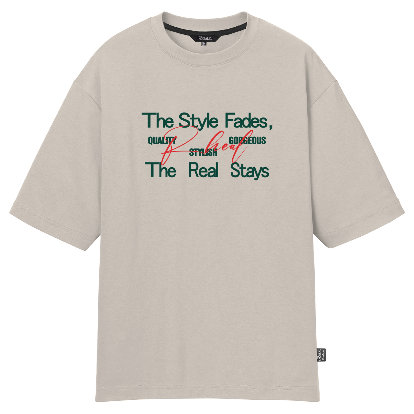 RHEAL CO. OVERSIZED T-SHIRT STYLE FADES