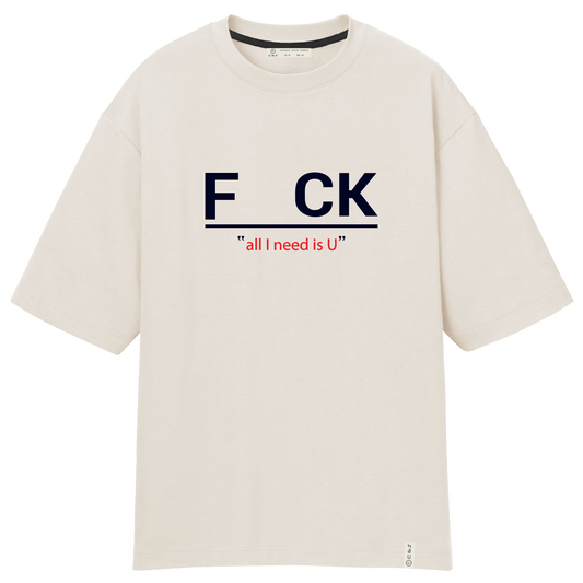 C&S OVERSIZED T-SHIRT F_CK
