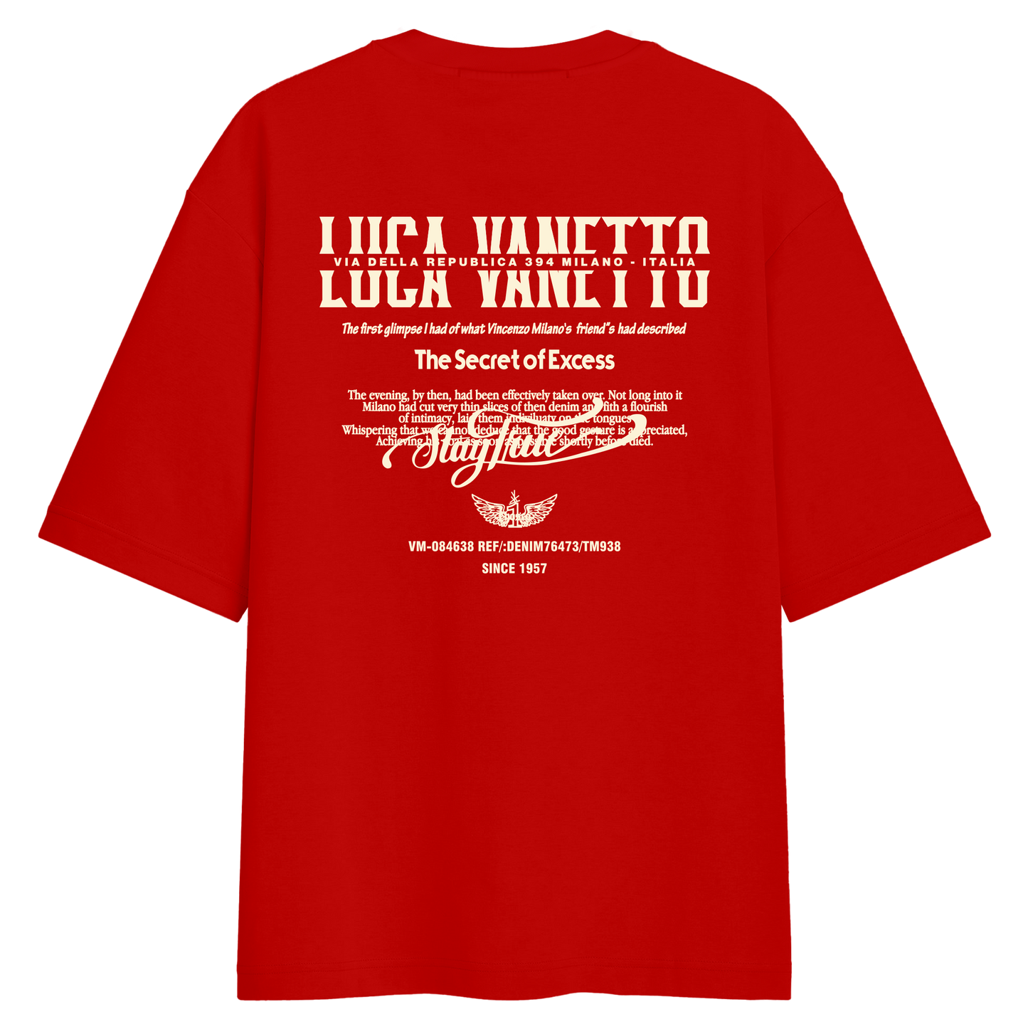 C&S OVERSIZED T-SHIRT LUCA VENETO