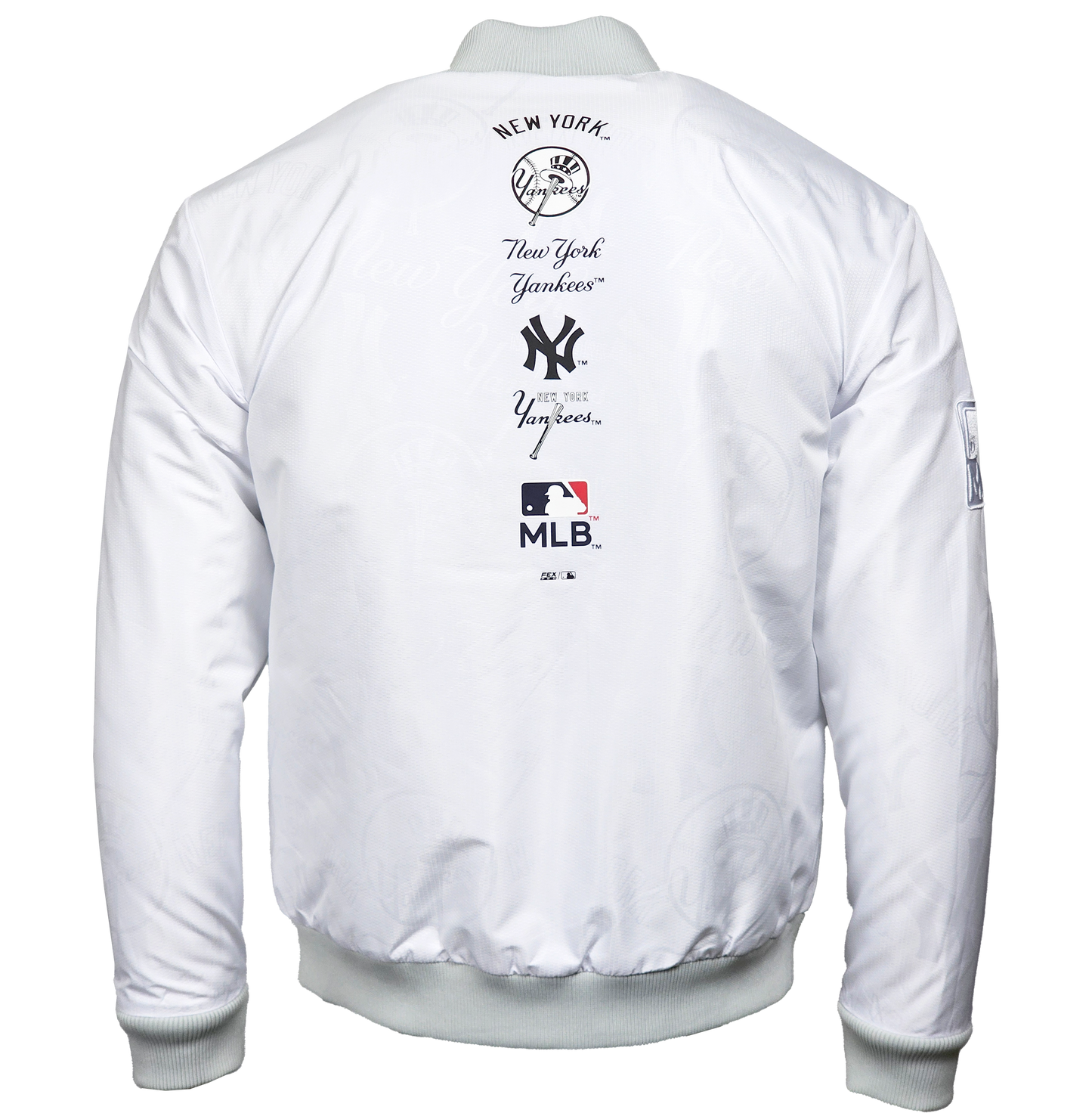 Yankees Old School Satin Bomber MLB Jacket