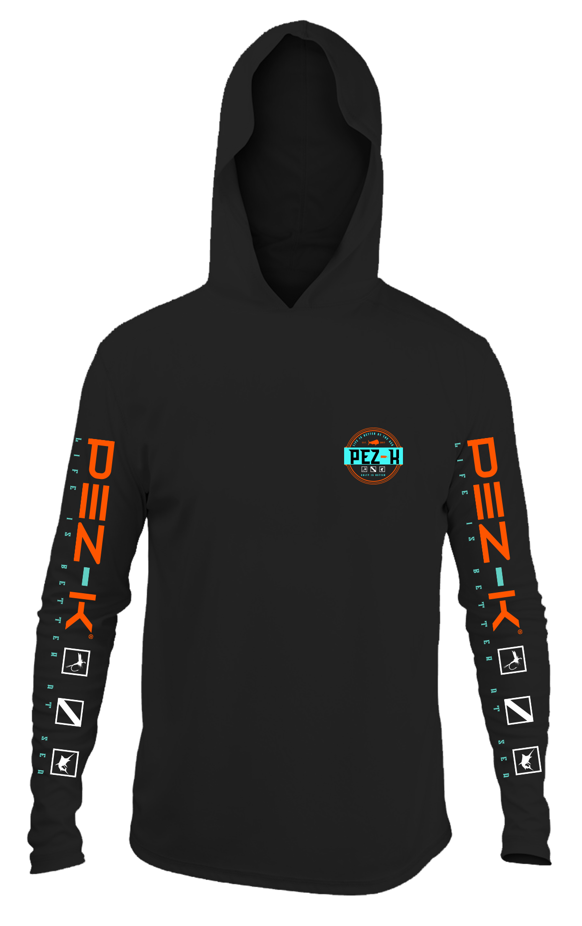 PEZ-K HOODIE RASH GUARD EMBLEM MAHI 2024