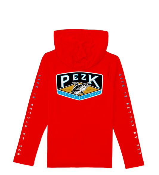 KIDS PEZ-K HOODIE RASH GUARD PACIFIC MARLIN 2024