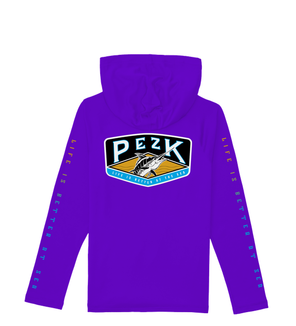 KIDS PEZ-K HOODIE RASH GUARD PACIFIC MARLIN 2024