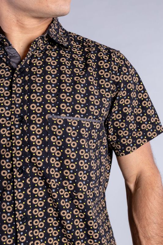 ANKOR PRINTED SHORT SLEEVE SHIRT 390