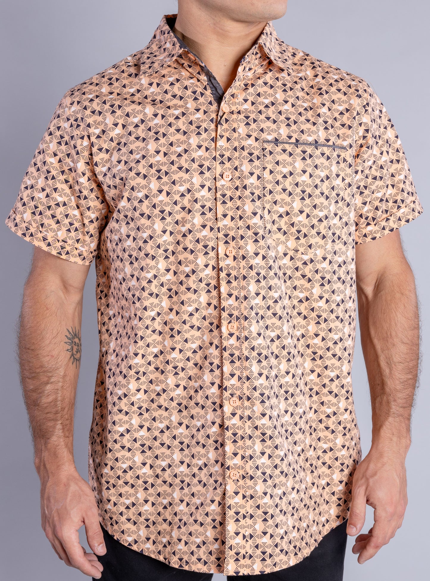 ANKOR PRINTED SHORT SLEEVE SHIRT 394