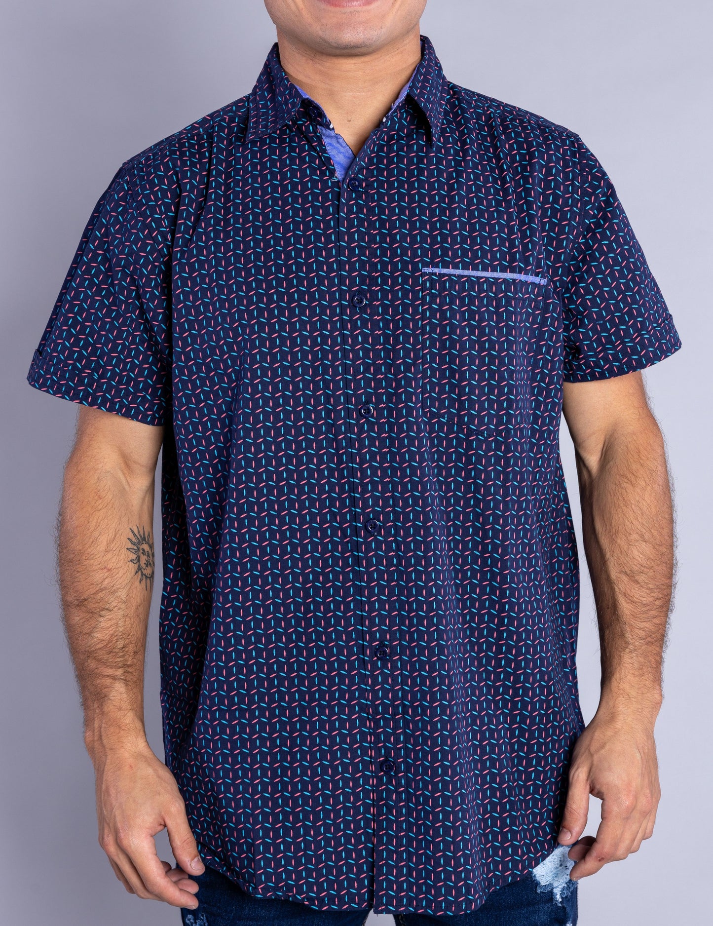 ANKOR PRINTED SHORT SLEEVE SHIRT 392