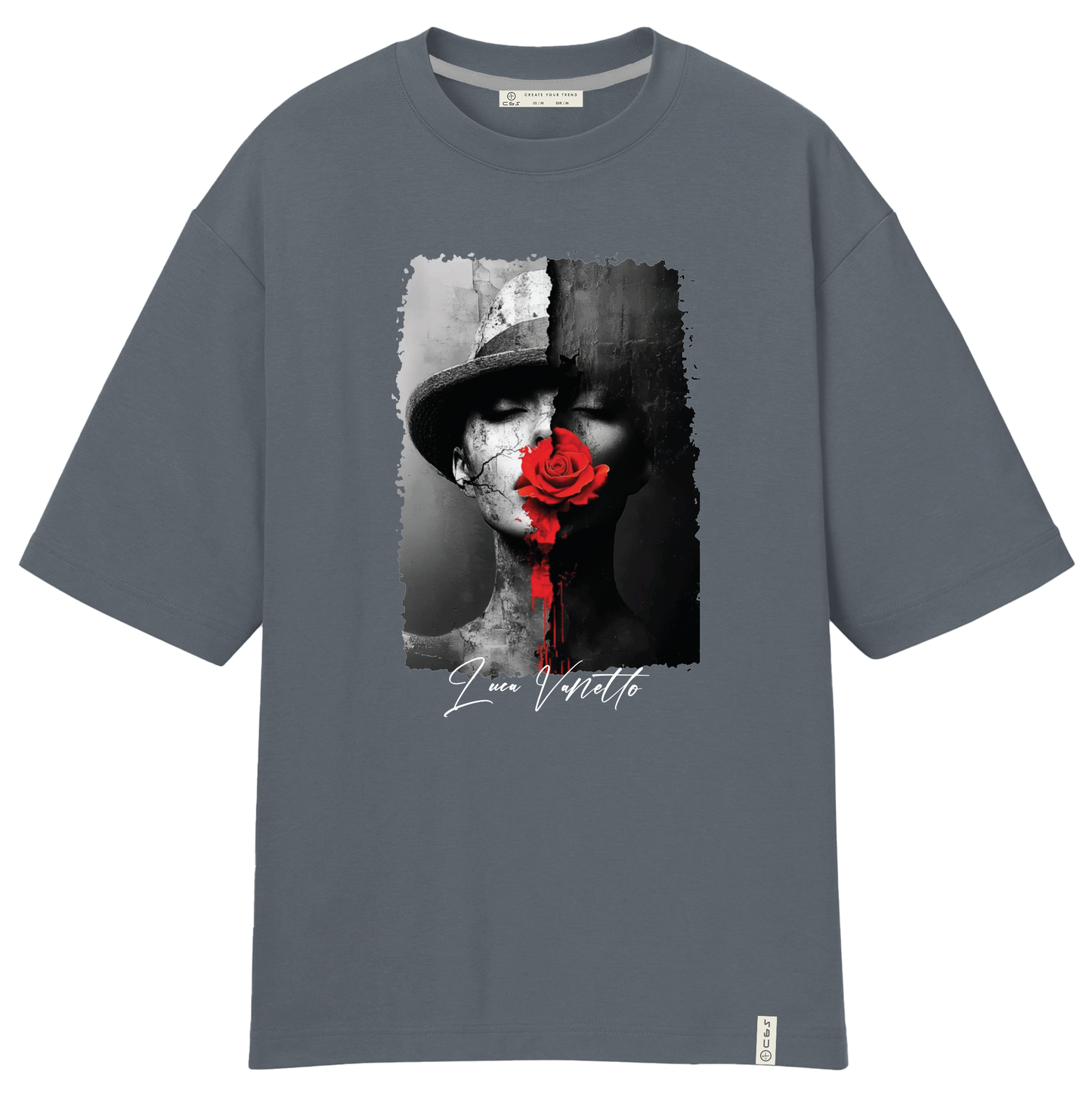 C&S OVERSIZED T-SHIRT FIORI