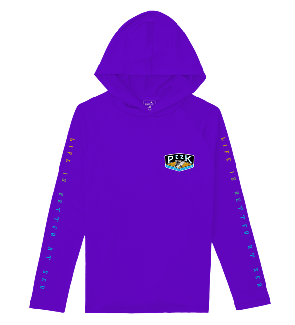 KIDS PEZ-K HOODIE RASH GUARD PACIFIC MARLIN 2024