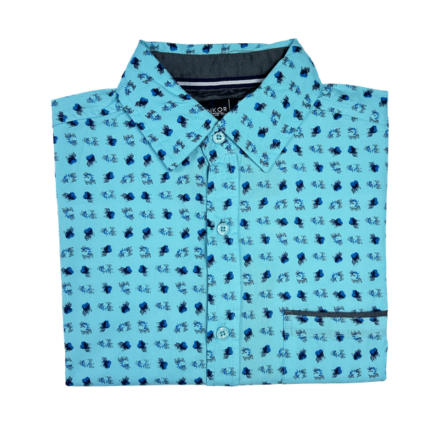 ANKOR PRINTED SHORT SLEEVE SHIRT 397