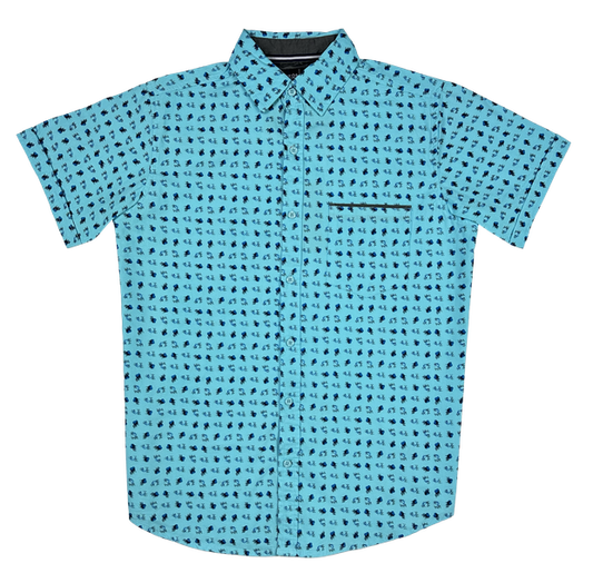 ANKOR PRINTED SHORT SLEEVE SHIRT 397