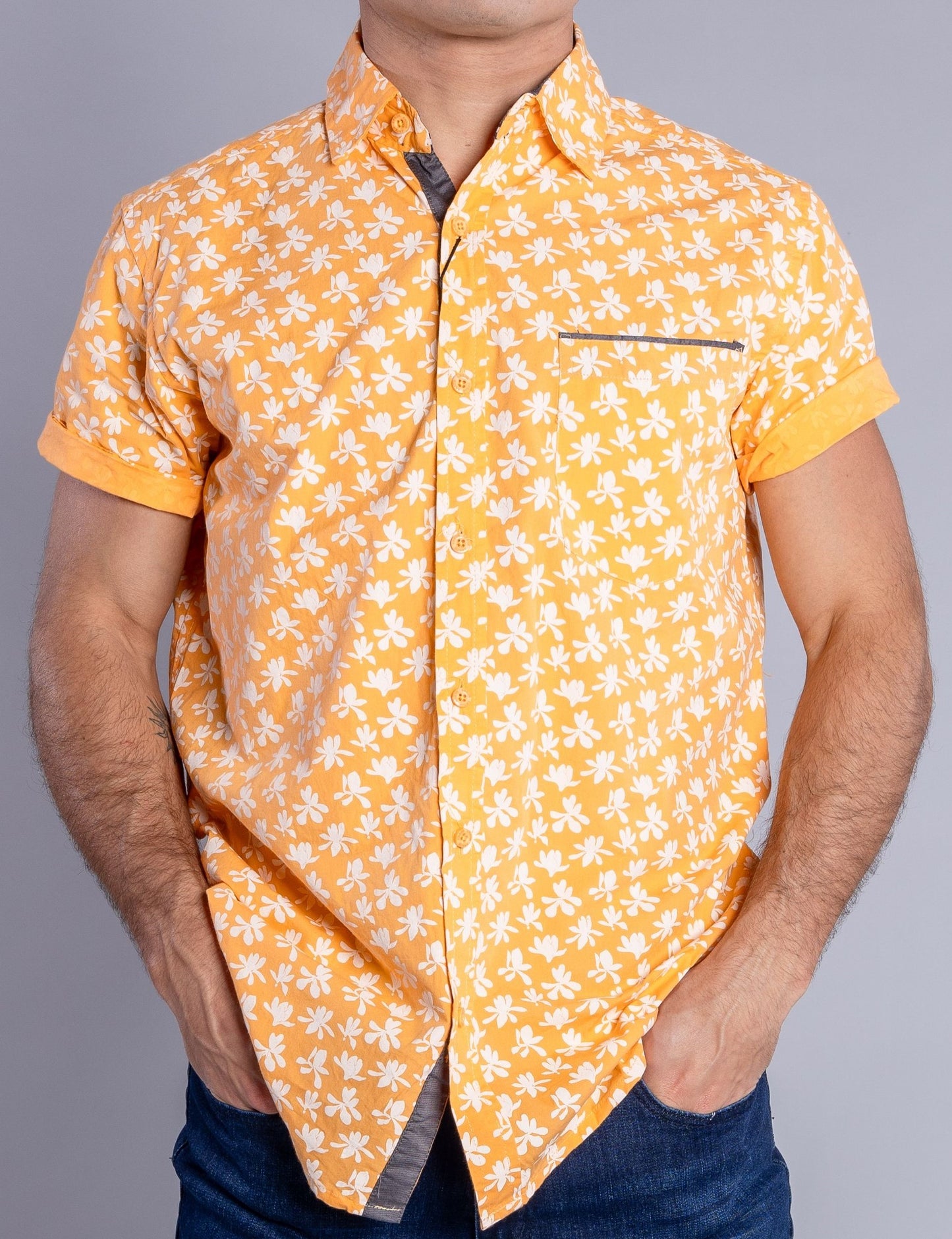 ANKOR PRINTED SHORT SLEEVE SHIRT 395