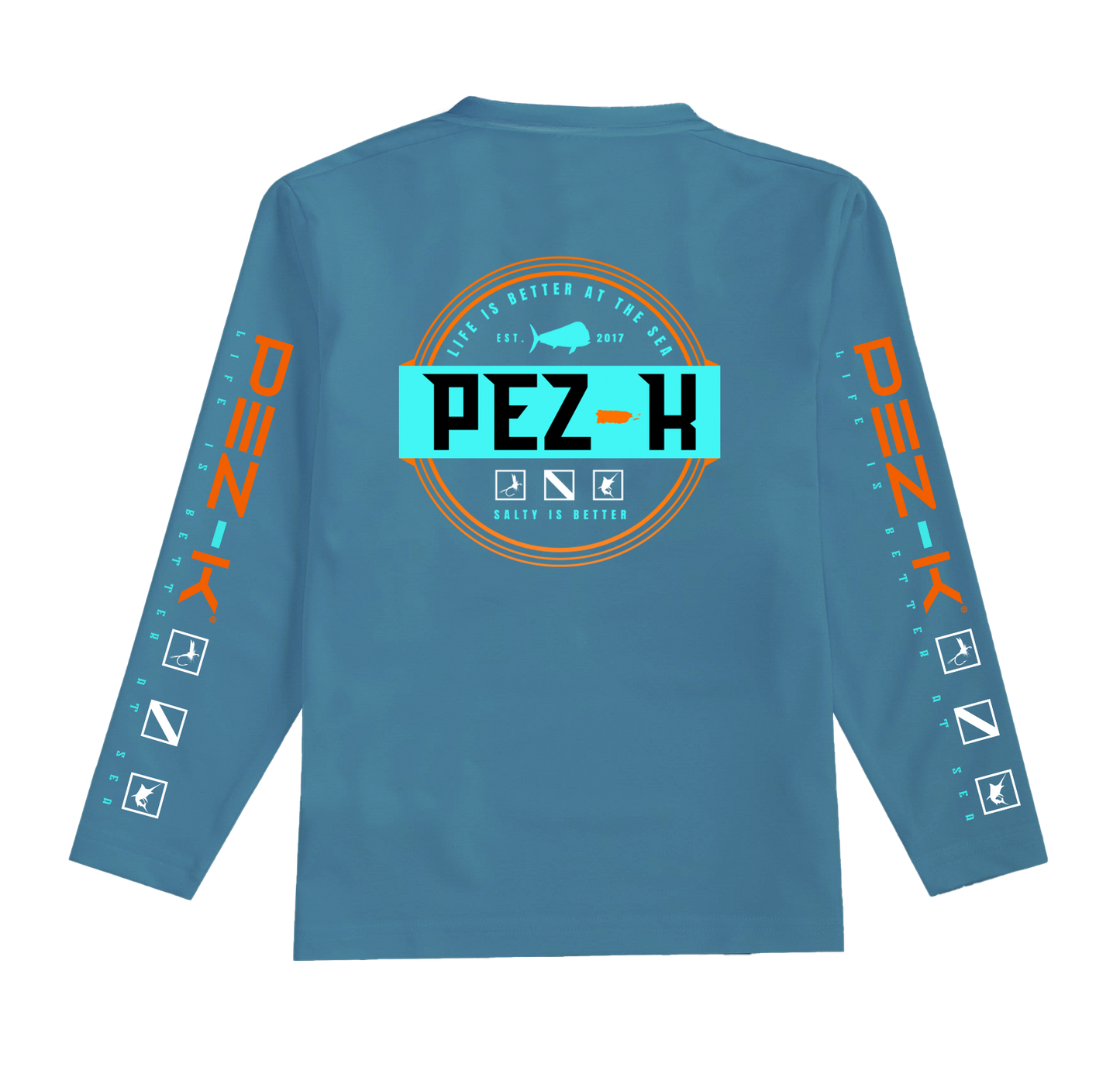 KIDS PEZ-K RASH GUARD EMBLEM MAHI