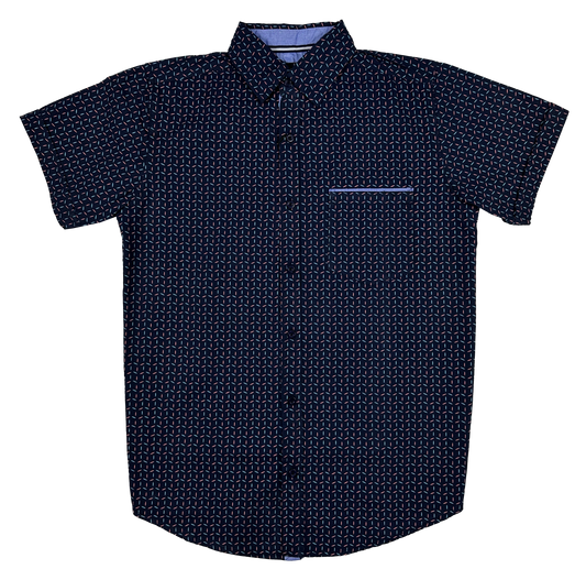 ANKOR PRINTED SHORT SLEEVE SHIRT 392